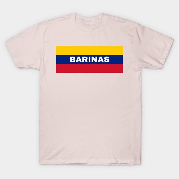 Barinas City in Venezuelan Flag Colors T-Shirt by aybe7elf